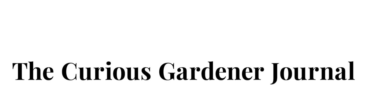The Curious Gardener Journal